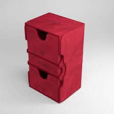 GAMEGENIC DECKBOX STRONGHOLD XL RED (200CT)