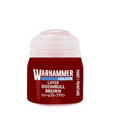 WARHAMMER COLOUR DOOMBULL BROWN 12ML