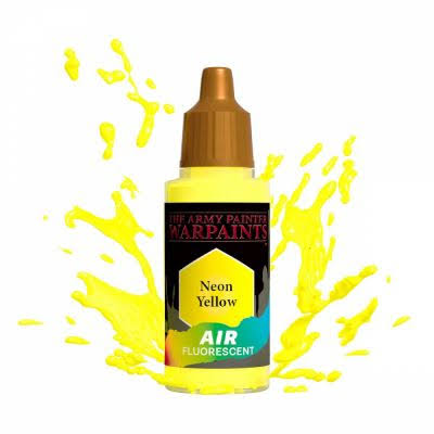 WARPAINTS: METALLIC AIR FLUORESCENT NEON YELLOW