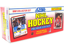 SCORE 1990 NHL HOCKEY PREMIER EDITION BILINGUAL