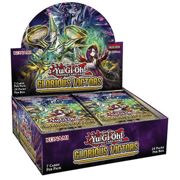 YGO GLORIOUS VICTORS BOOSTER BOX PRE ORDER ^ DEC 4/26