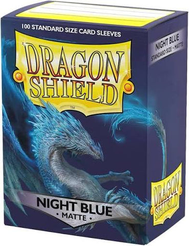 DRAGON SHIELD SLEEVES MATTE NIGHT BLUE 100CT