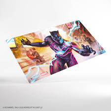 GAMEGENIC SHINY PLAYMAT STRIKING BLACK PANTHER
