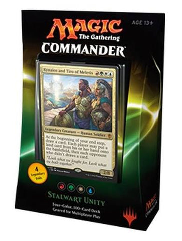 COMMANDER 2016 STALWART UNITY DECK