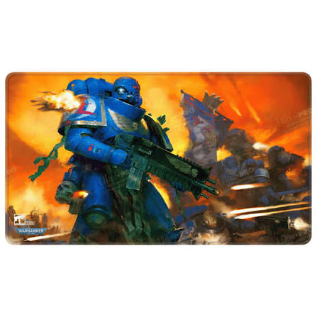 UP STITCHED PLAYMAT WARHAMMER 40K SPACE MARINE