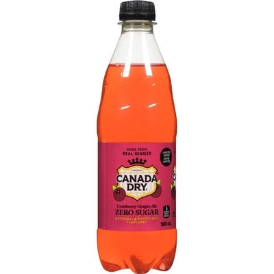 Ginger Ale Cranberry Zero Sugar 500ML