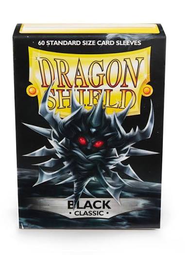 DRAGON SHIELD SLEEVES CLASSIC BLACK 60CT