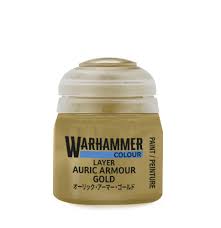 WARHAMMER COLOUR AURIC ARMOUR GOLD 12ML