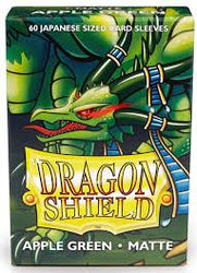 DRAGON SHIELD SLEEVES JAPANESE MATTE APPLE GREEN