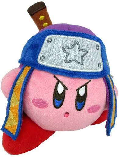NINJA KIRBY ADVENTURE ALL STAR COLLECTION 5" PLUSH