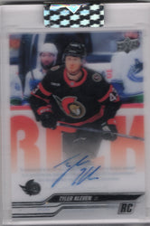 2023-24 Upper Deck Clear Cut Hockey Clear Cut Auto Cc-Kn Rookie Rc Auto Tyler Kleven