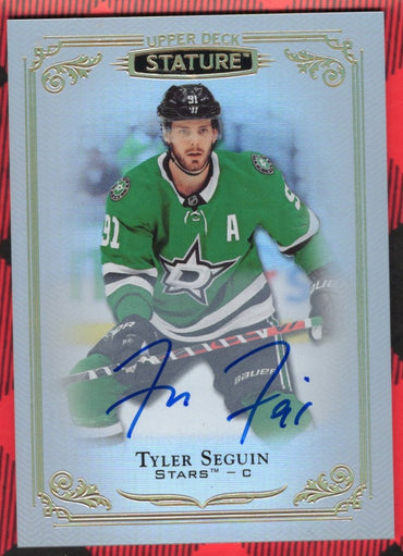 2019-20 Upper Deck Stature Stature Auto #41 Auto Tyler Seguin