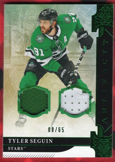 2019-20 Upper Deck Artifacts Jersey Patch #78 Tyler Seguin /65