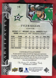 2019-20 Upper Deck Artifacts Jersey Patch #78 Tyler Seguin /65