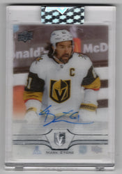 2020-21 Upper Deck Clear Cut Hockey Clear Cut Auto Cc-St Auto Mark Stone