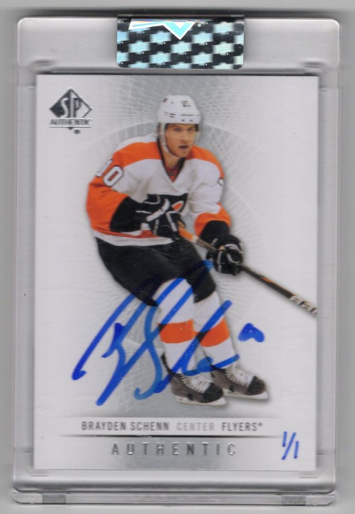 2019-20 Upper Deck Sp Authentic Hockey Buybacks Udc148620 Auto Brayden Schenn /1