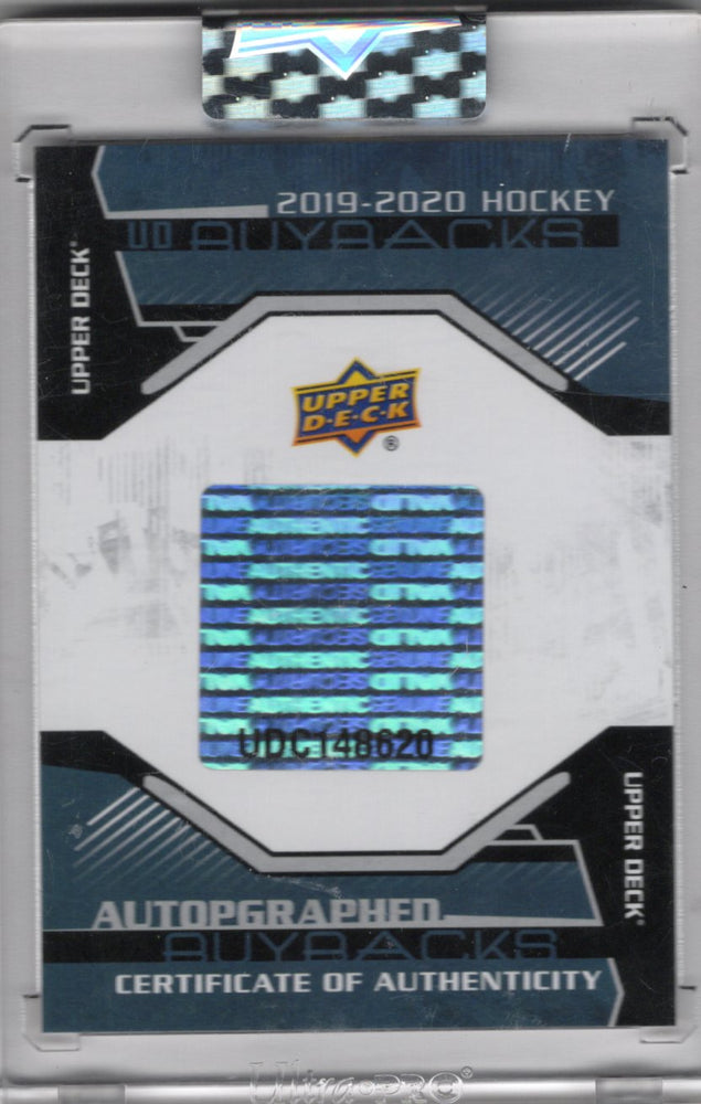 2019-20 Upper Deck Sp Authentic Hockey Buybacks Udc148620 Auto Brayden Schenn /1
