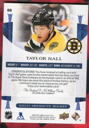 2022-23 Upper Deck Artifacts Copper #66 Taylor Hall /15