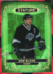 2022-23 Upper Deck Stature Green #14 Rob Blake /99