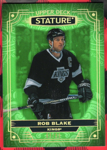 2022-23 Upper Deck Stature Green #14 Rob Blake /99
