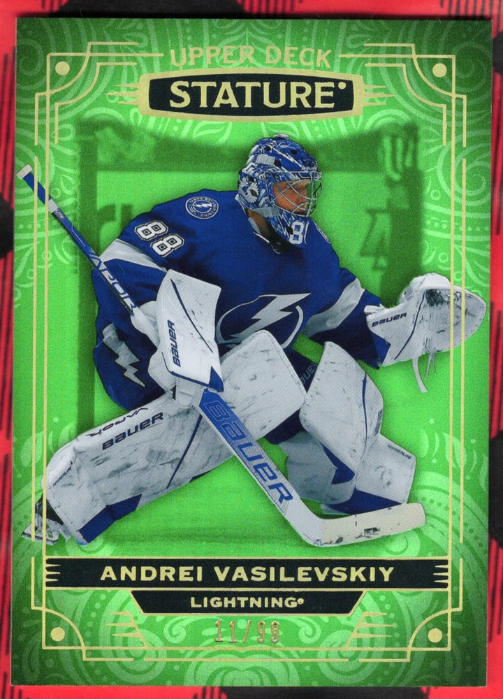 2022-23 Upper Deck Stature Green #79 Andrei Vasilevskiy /99