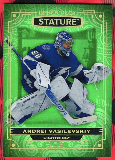 2022-23 Upper Deck Stature Green #79 Andrei Vasilevskiy /99
