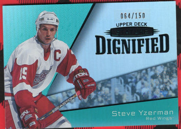 2022-23 Upper Deck Stature Dignified D-7 Steve Yzerman /150