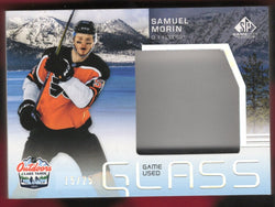 2021-22 Upper Deck Sp Game Used Game Used Glass Lt-Sa Samuel Morin /25