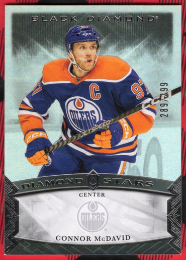 2023-24 Upper Deck Black Diamond Diamond Stars Bds-Cm Connor Mcdavid /299