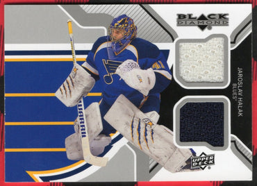 2013-14 Upper Deck Black Diamond Double Diamond Jerseys Stl-Jh Jaroslav Halak