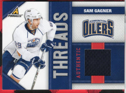 2011 Panini Pinnacle Authentic Threads Sg Sam Gagner /499