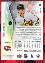 2024-25 Upper Deck Sp Game Used Red Jersey #163 Nick Suzuki