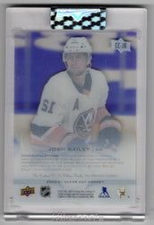 2020-21 Upper Deck Clear Cut Hockey Clear Cut Auto Cc-Jb Auto Josh Bailey
