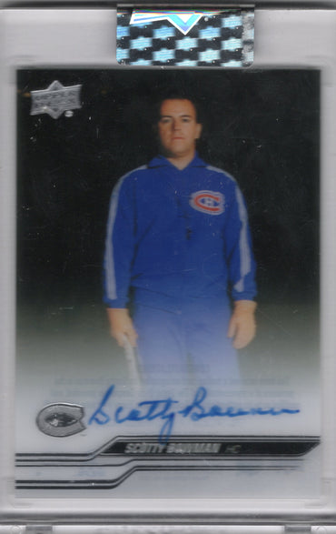 2023-24 Upper Deck Clear Cut Hockey Clear Cut Auto Cc-Sb Auto Scotty Bowman