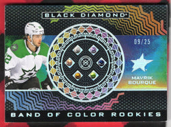 2024-25 Upper Deck Black Diamond Hockey Band Of Color Rookie Bcr-Mb Rookie Rc Mavrik Bourque /25