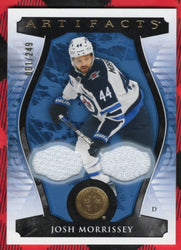 2023-24 Upper Deck Artifacts Hockey Dual Patch 1/249 #58 Josh Morrissey /249