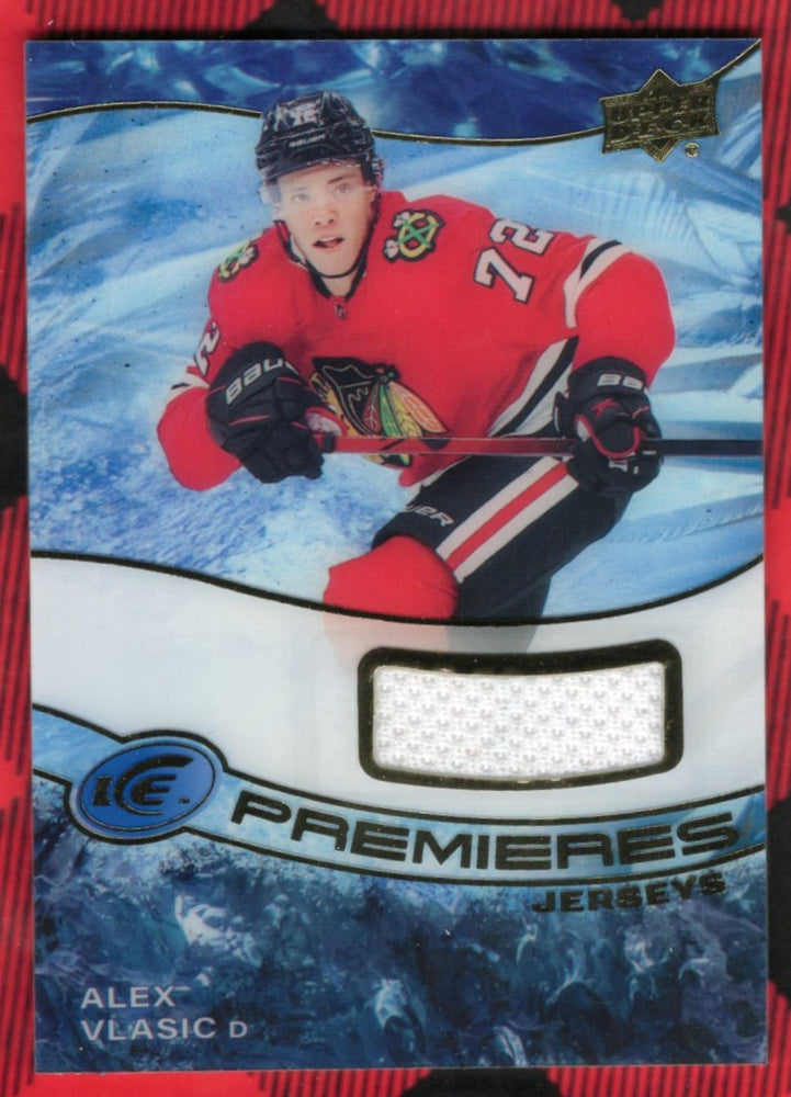 2022-23 Upper Deck Ud Ice Hockey Premieres Jerseys Ipa-Av Rookie Rc Alex Vlasic