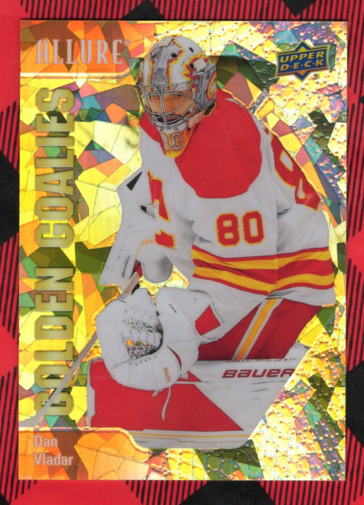 2023-24 Upper Deck Allure Golden Goalies Orange Gg-2 Dan Vladar /299
