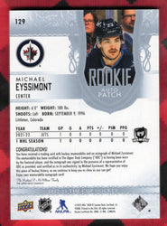2022-23 Upper Deck The Cup Rookie Auto Patch #129 Rookie Rc Auto Michael Eyssimont /249