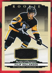 2022-23 Upper Deck Parkhurst Champions Jersey #294 Rookie Rc Filip Hallander