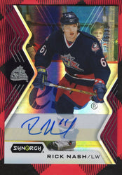 2024-25 Upper Deck Synergy 61 Auto Rick Nash /35