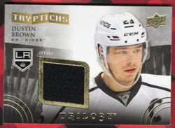 2014-15 Upper Deck Trilogy Trytichs T-Lak3 Dustin Brown /400