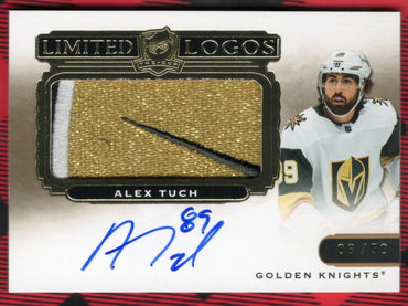 2020-21 Upper Deck The Cup Limited Logos Ll-At Auto Alex Tuch /50