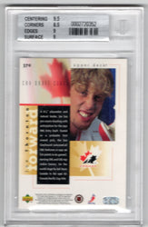 1997 Upper Deck Team Canada C.H.A Draft Class #370 Joe Thornton Beckett 9