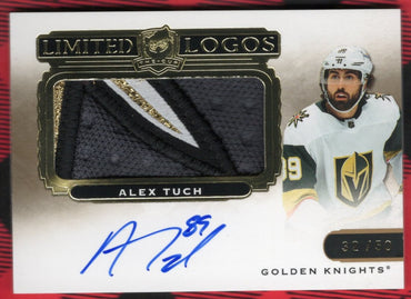 2020-21 Upper Deck The Cup Limited Logos Ll-At Auto Alex Tuch /50