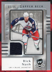 2006-07 Upper Deck The Cup Upper Deck Jersey #24 Rick Nash /25