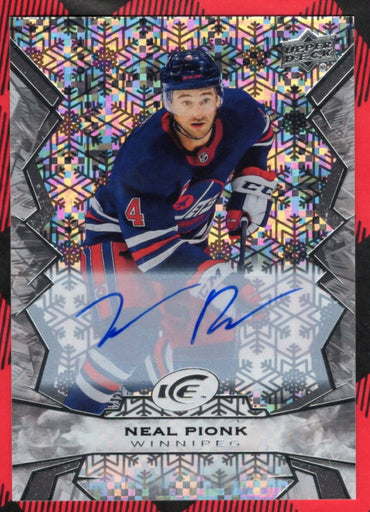 2022-23 Upper Deck Ud Ice Hockey Snowflake #62 Auto Neal Pionk