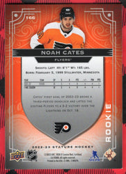 2022-23 Upper Deck Stature Orange Rookie #166 Rookie Rc Noah Cates
