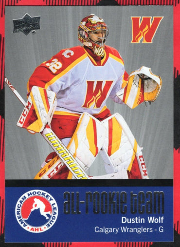 2022-23 Upper Deck Ahl All-Rookie Team Ar-1 Dustin Wolf