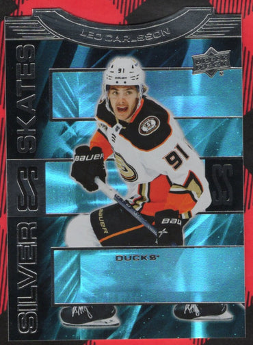 2023-24 Upper Deck Extended Silver Skates Ss-39 Rookie Rc Leo Carlsson